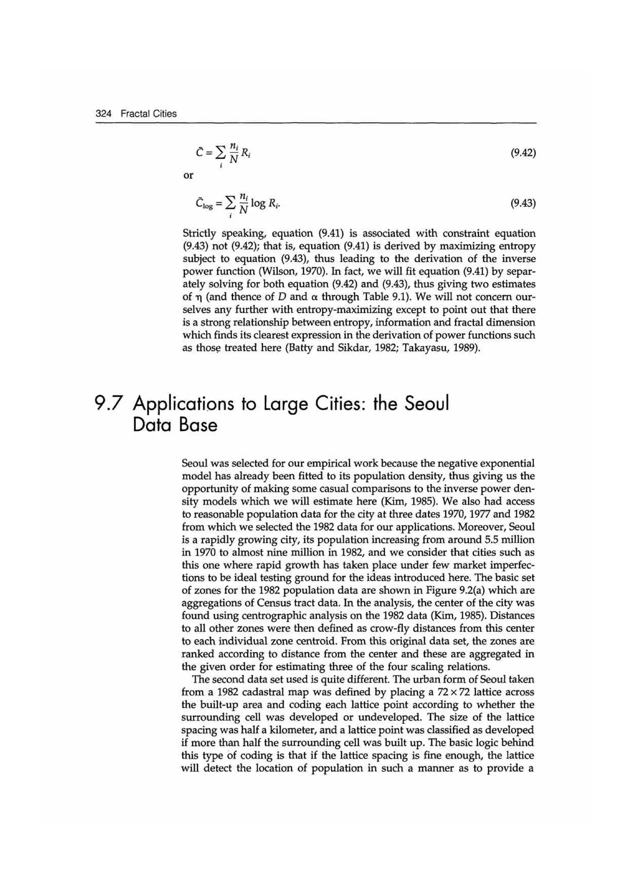 Fractal cities low resolution