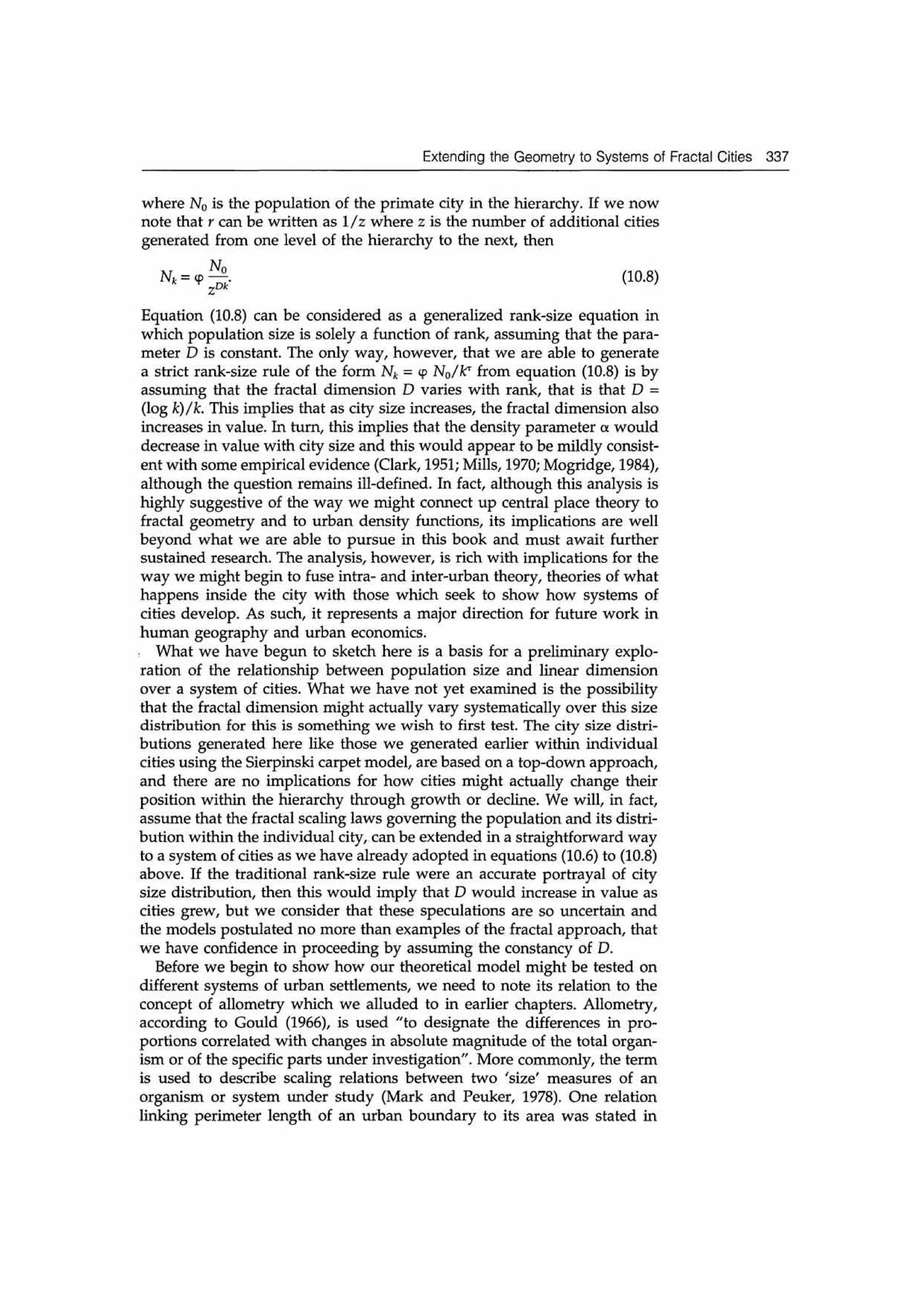 Fractal cities low resolution