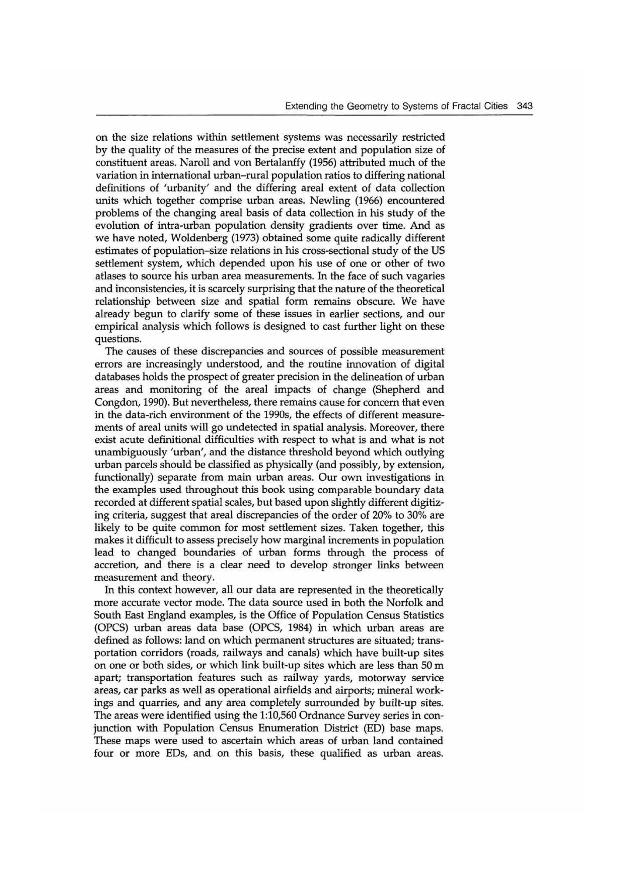 Fractal cities low resolution