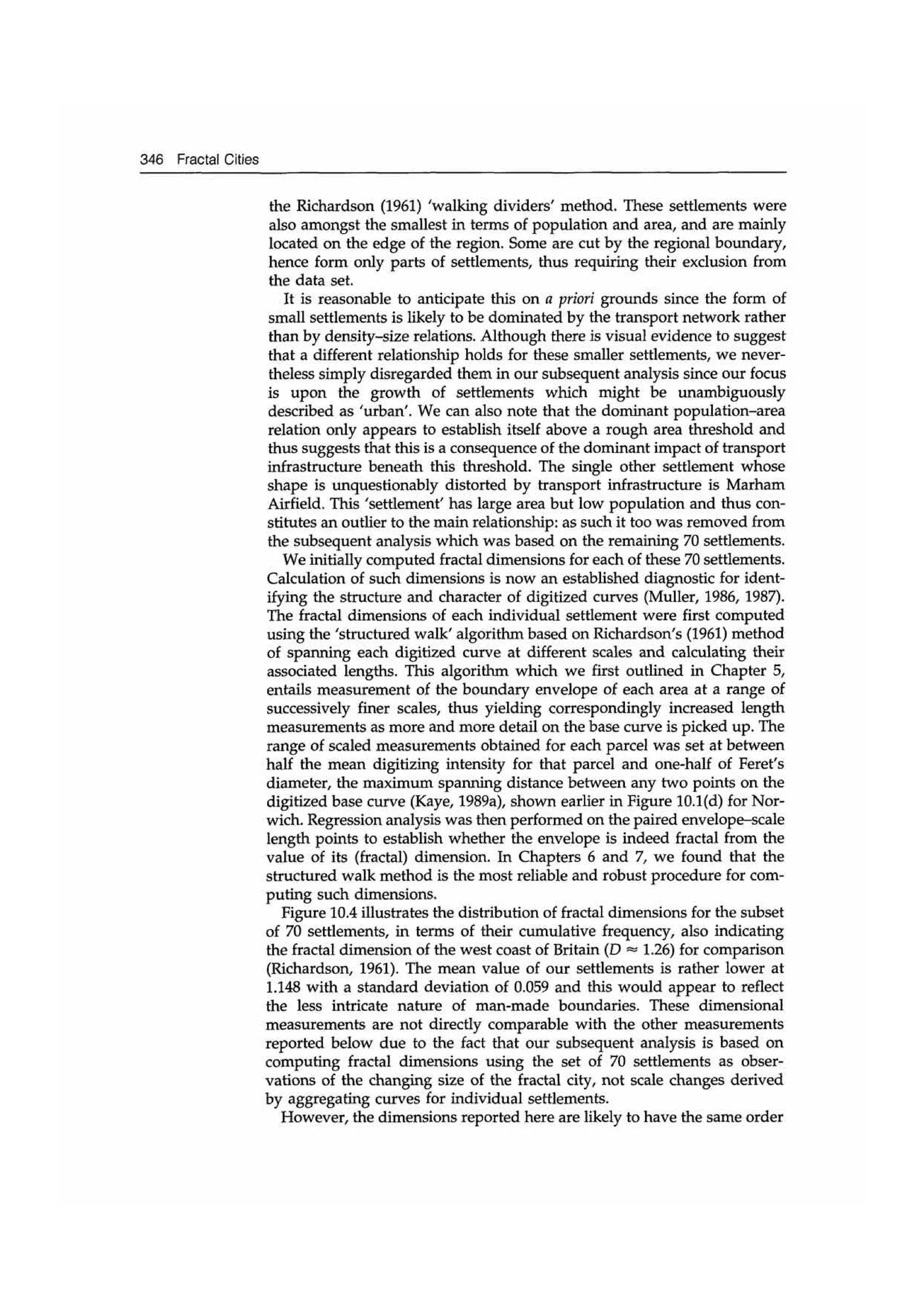 Fractal cities low resolution