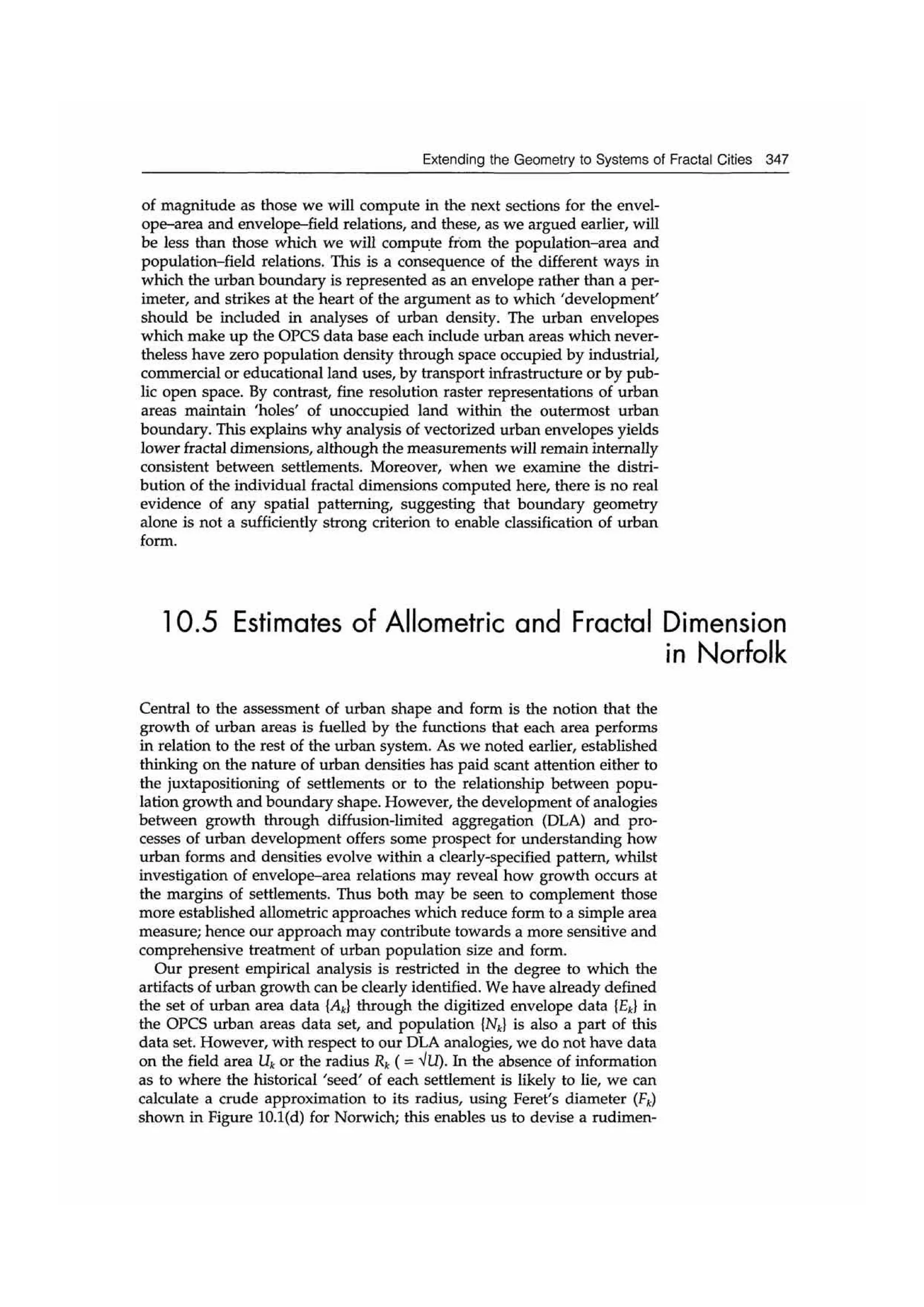 Fractal cities low resolution