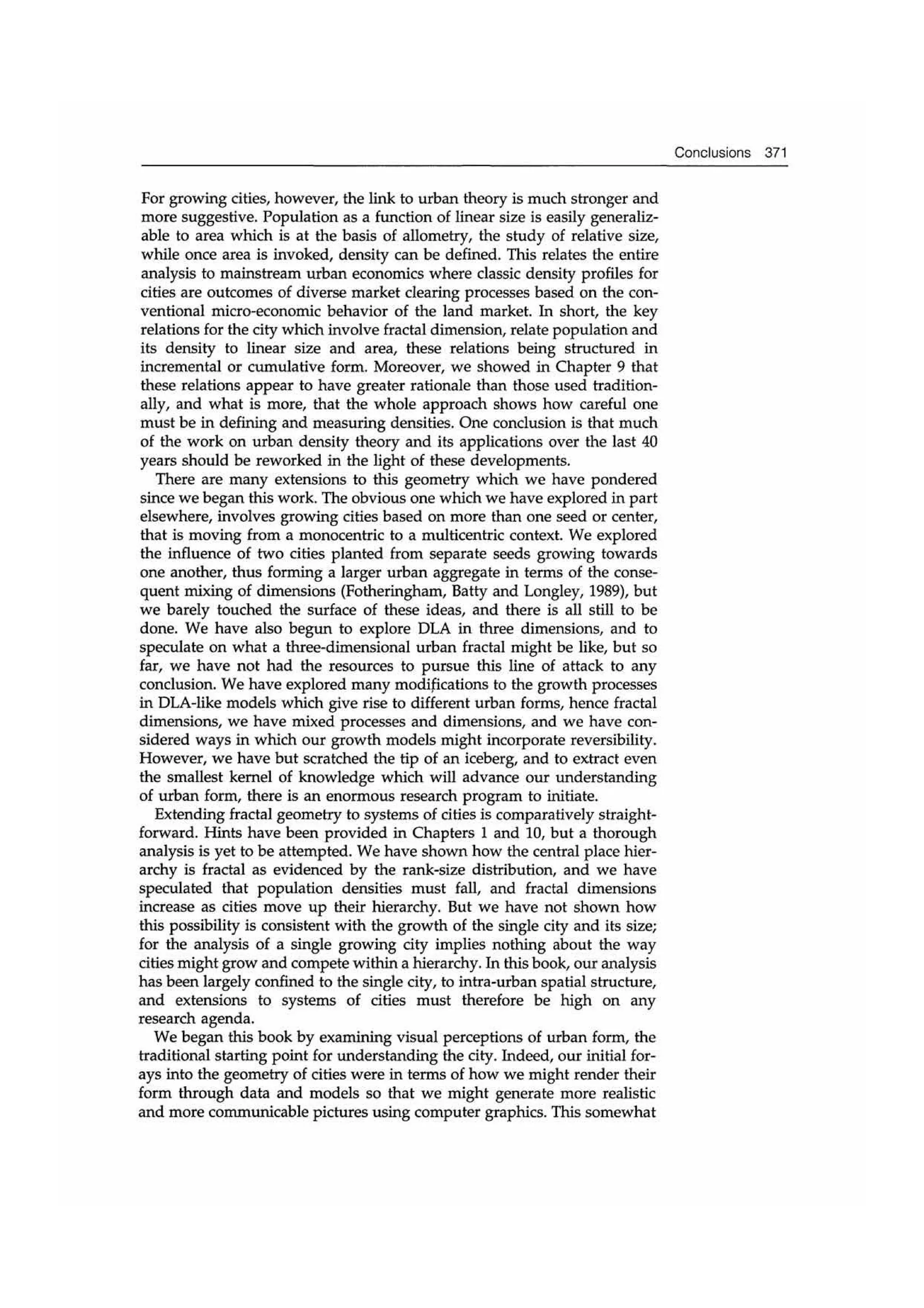 Fractal cities low resolution