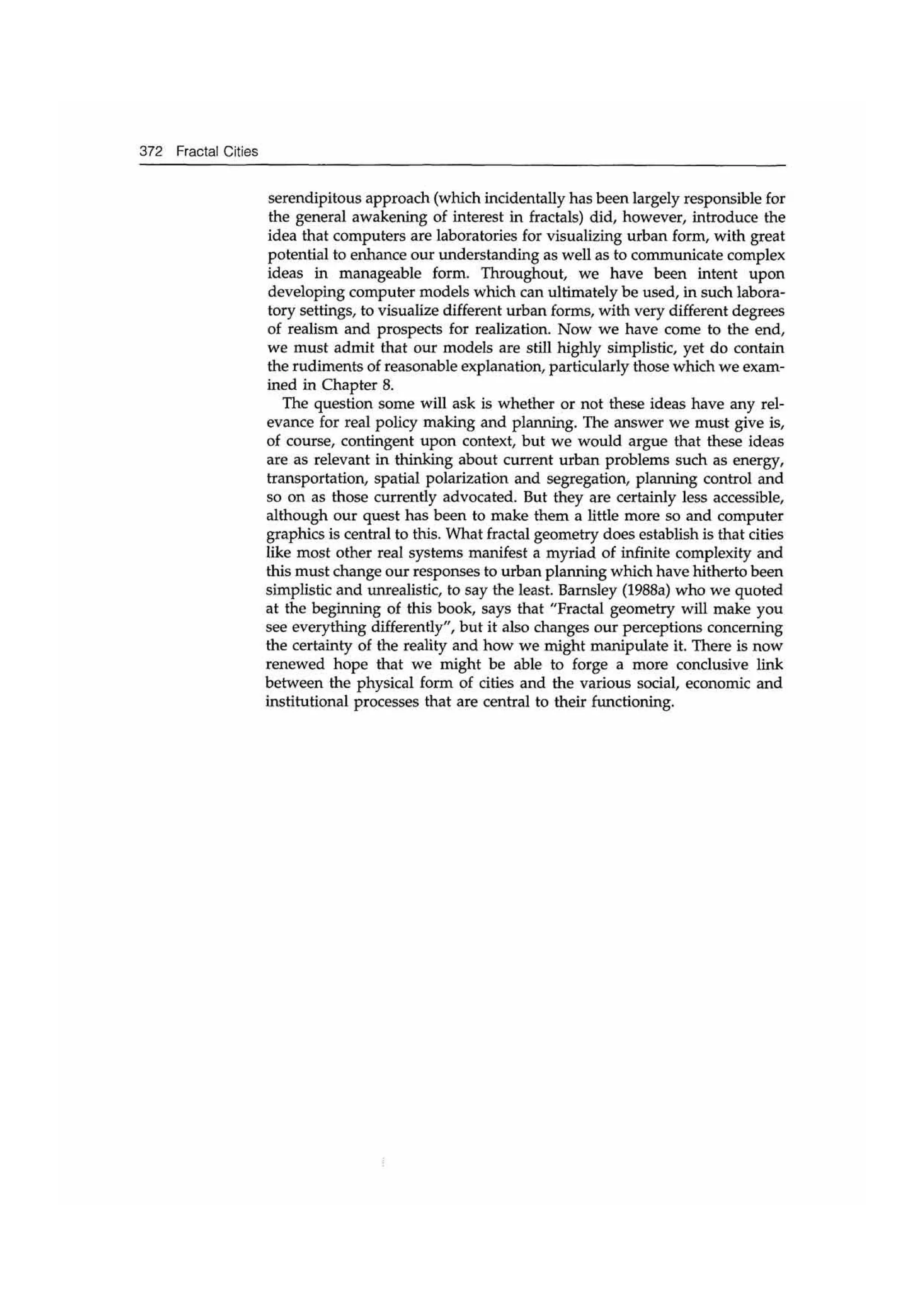 Fractal cities low resolution