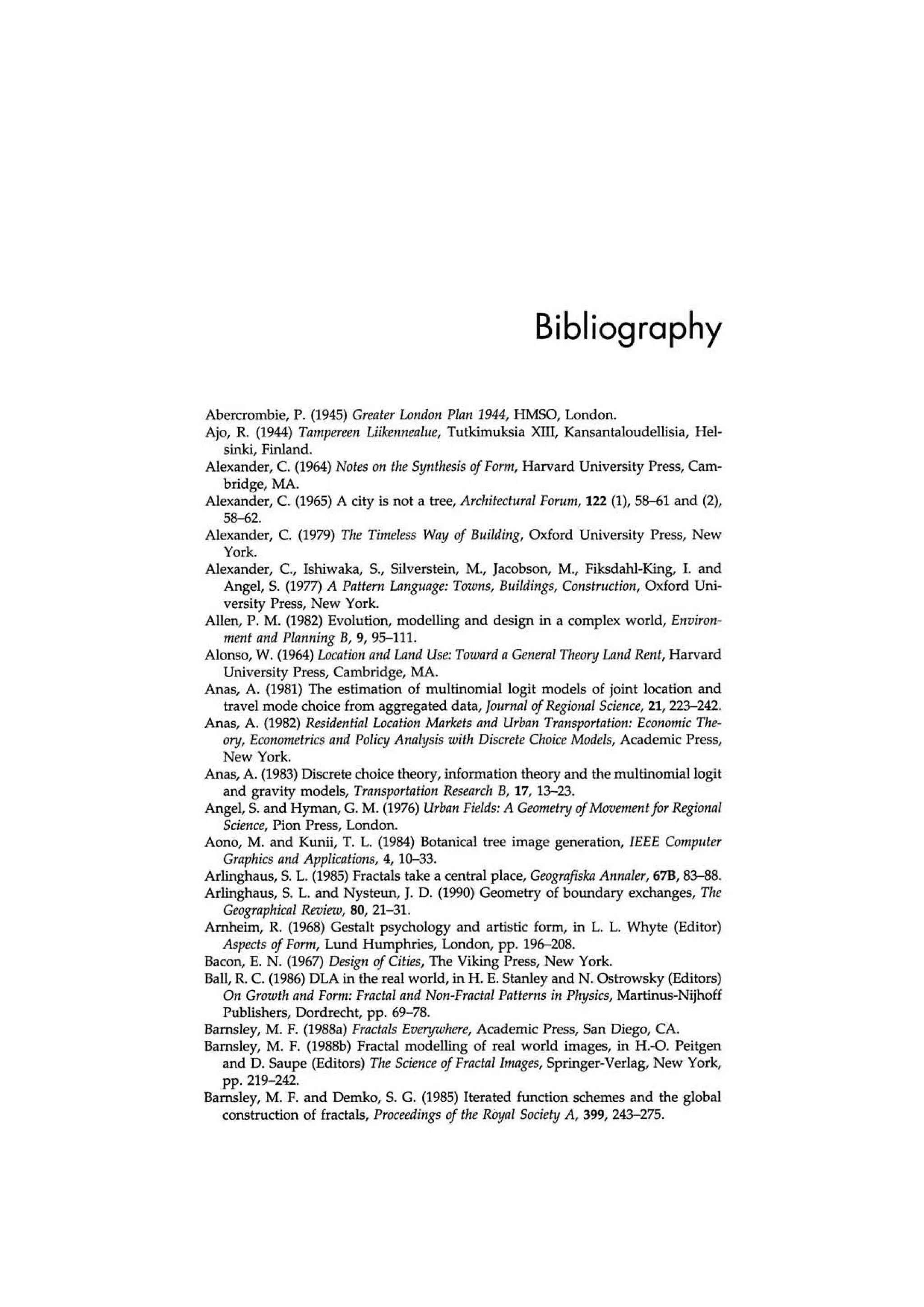 Fractal cities low resolution