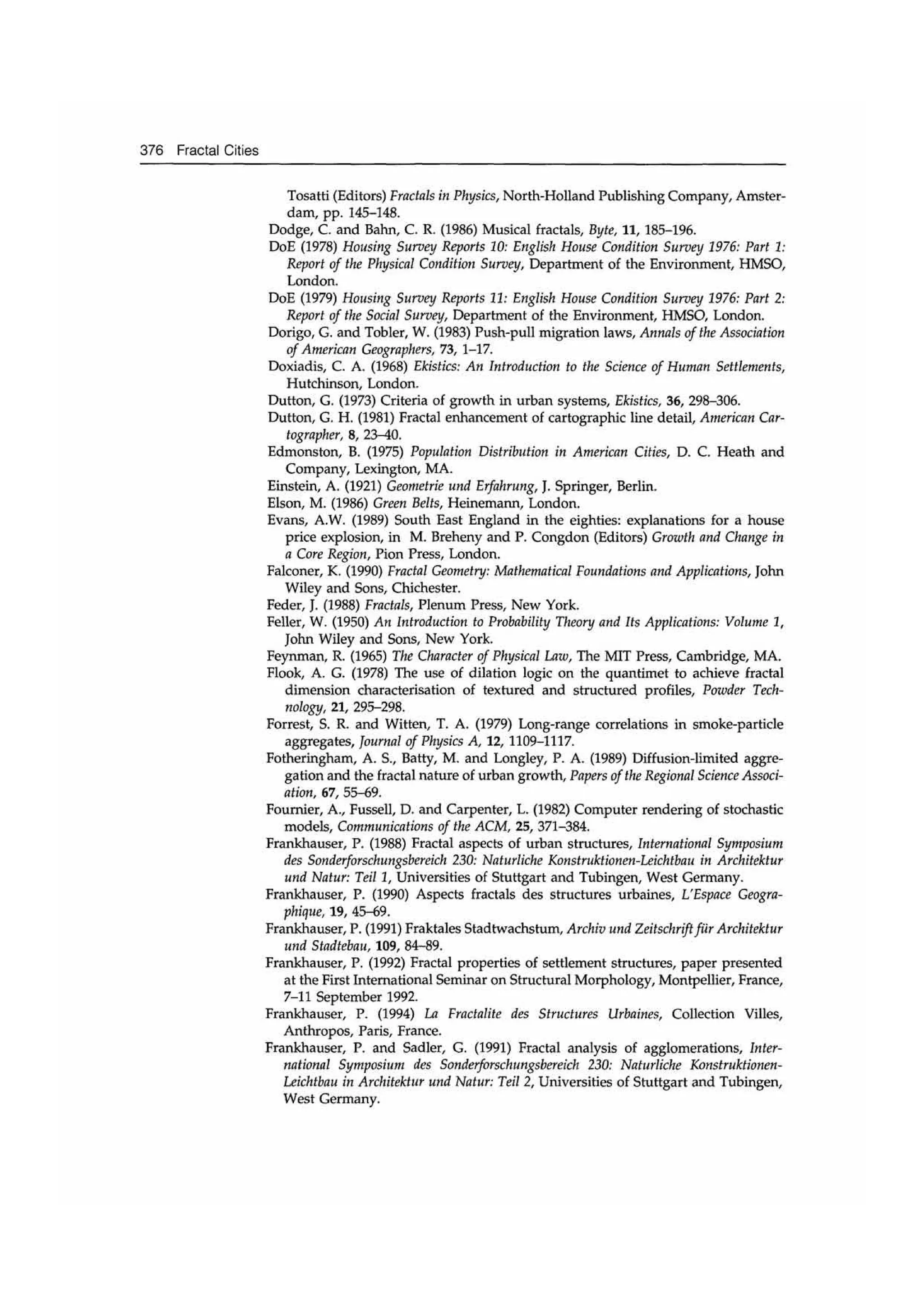 Fractal cities low resolution