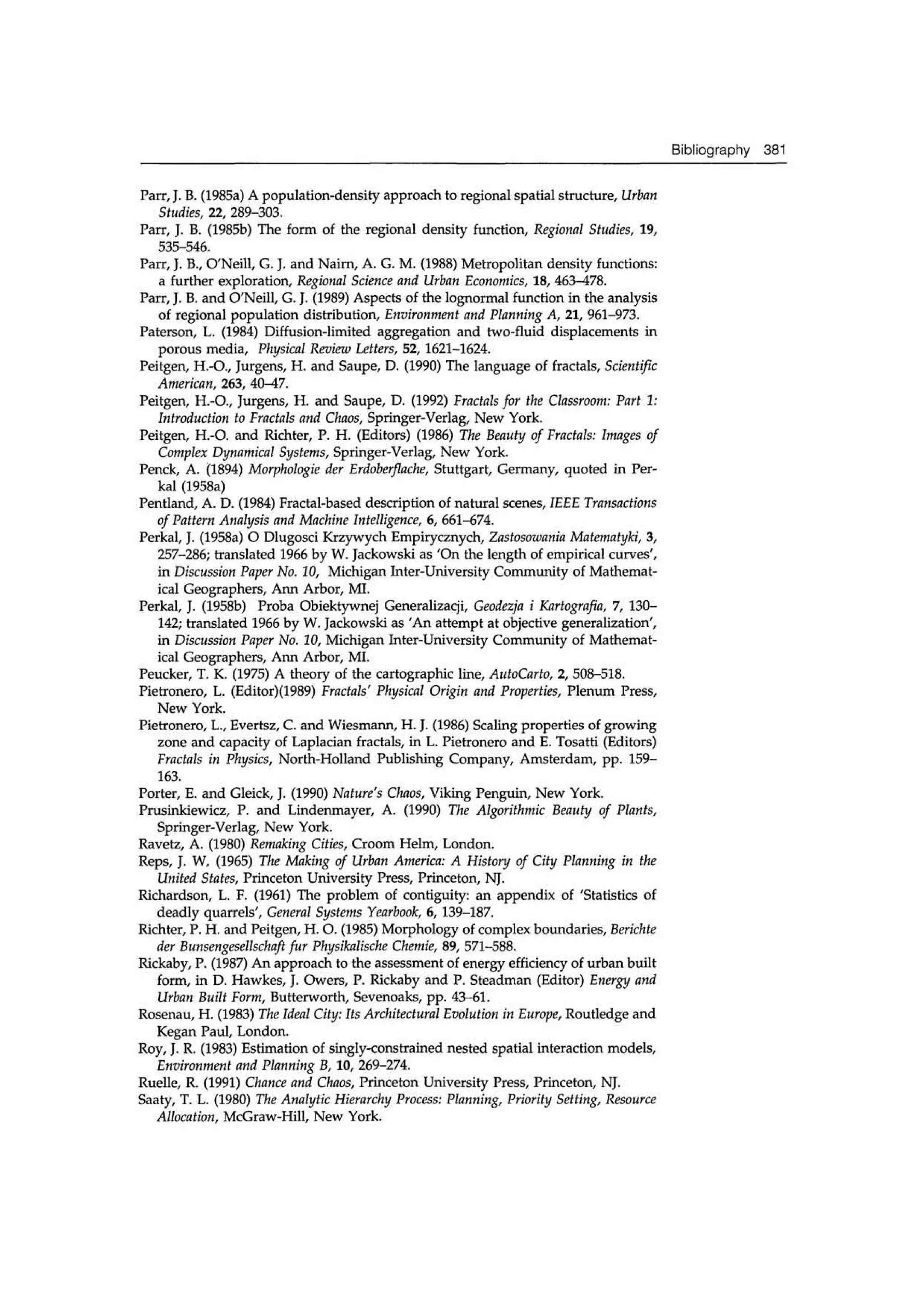 Fractal cities low resolution