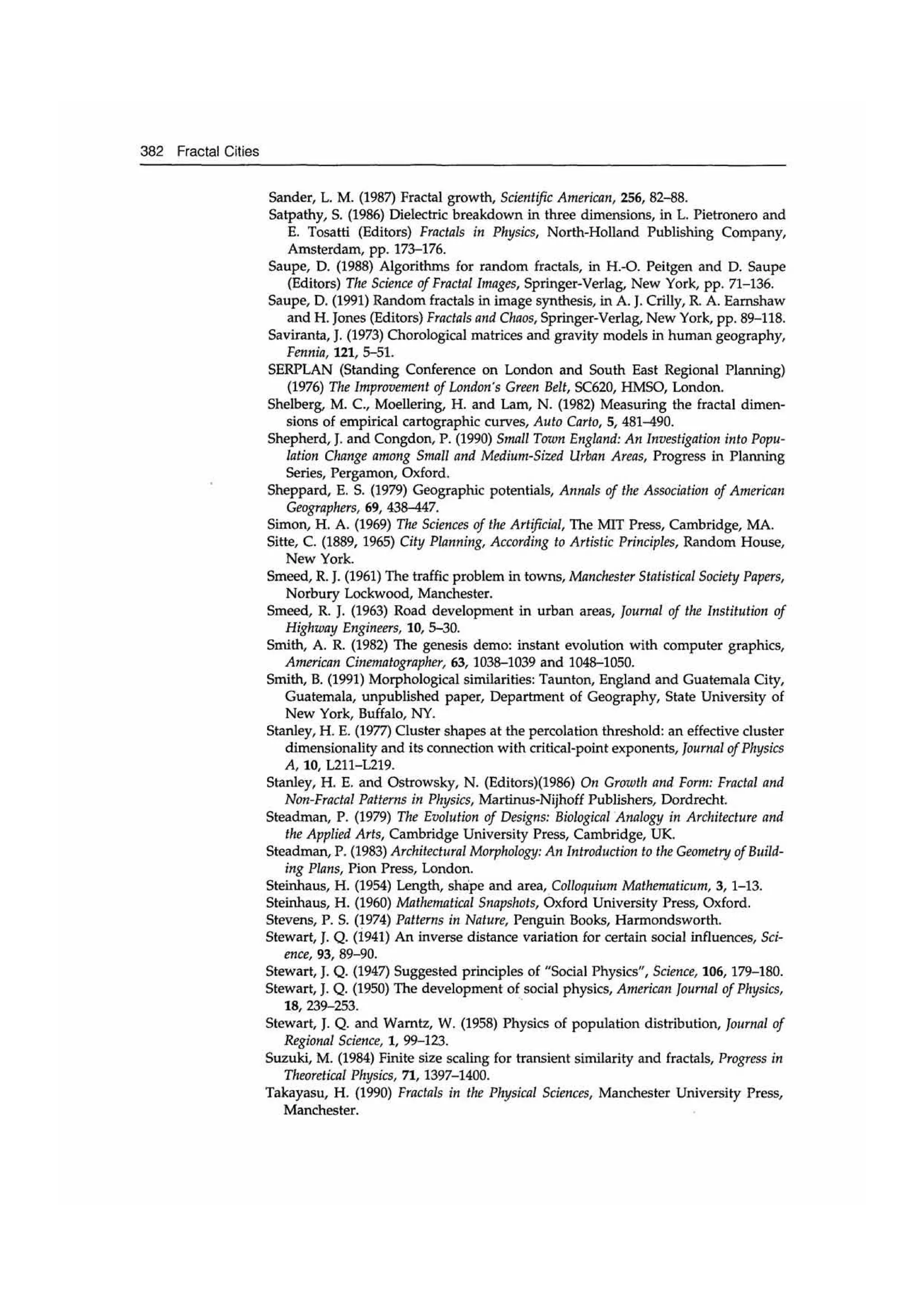 Fractal cities low resolution