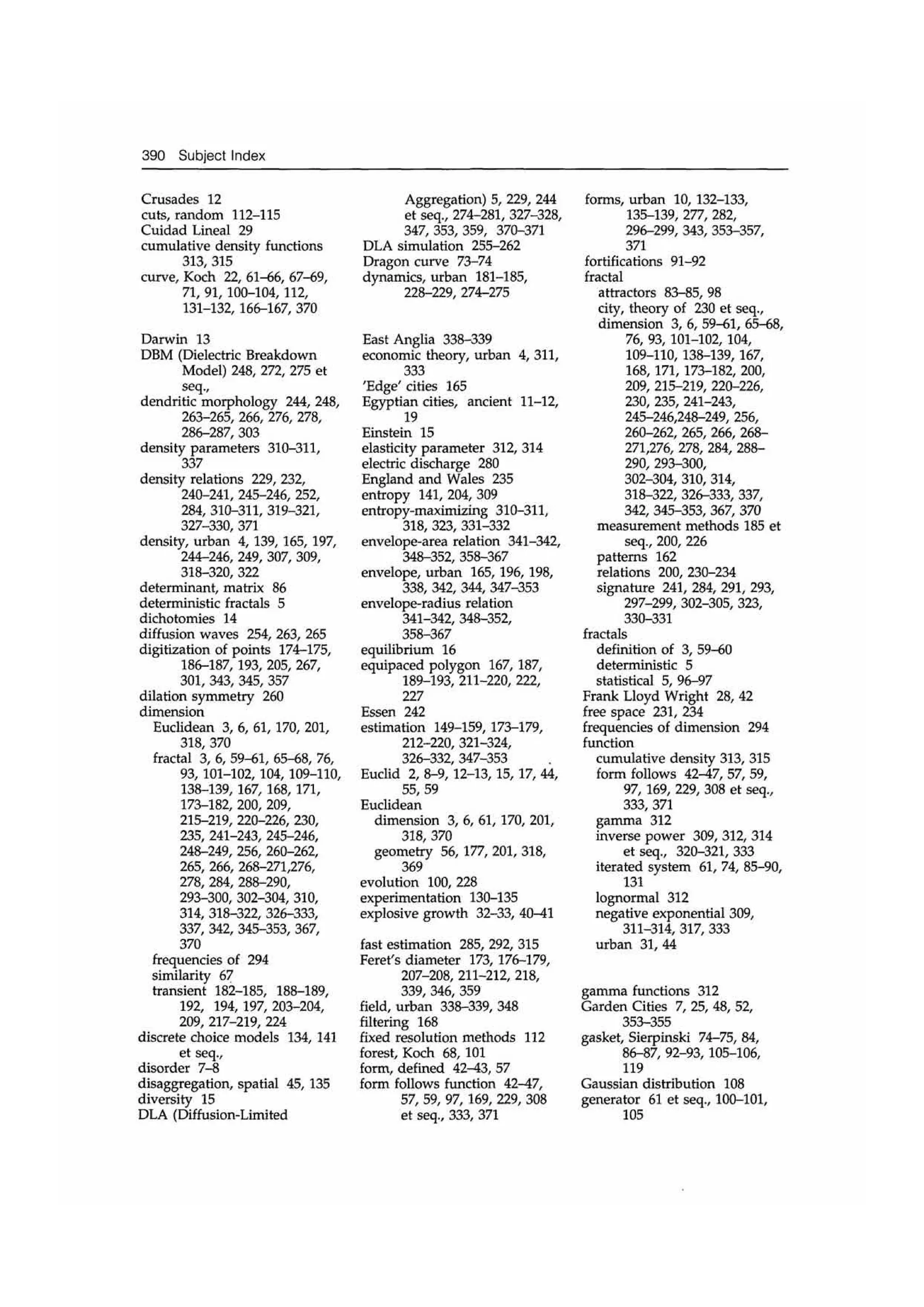Fractal cities low resolution