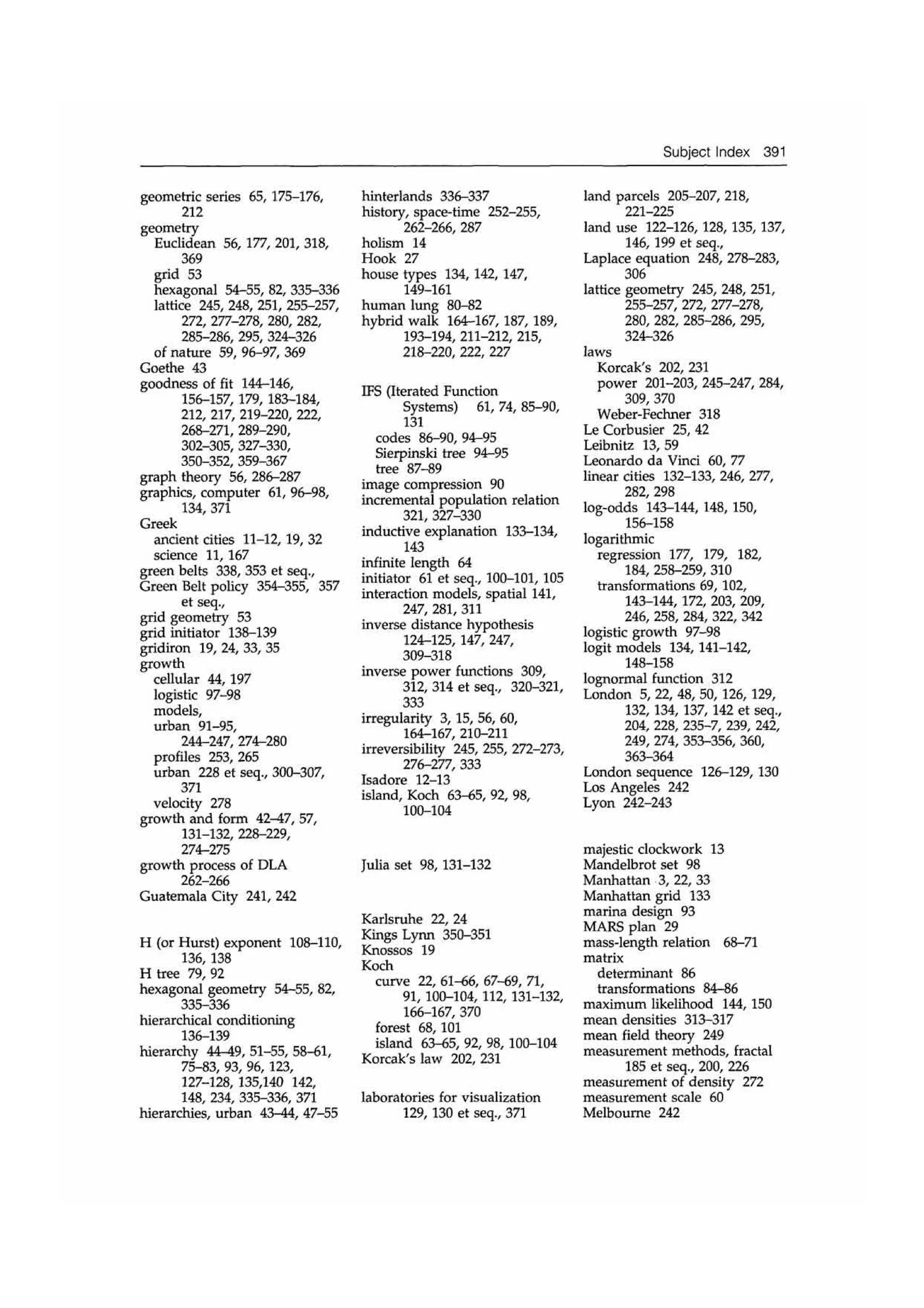 Fractal cities low resolution