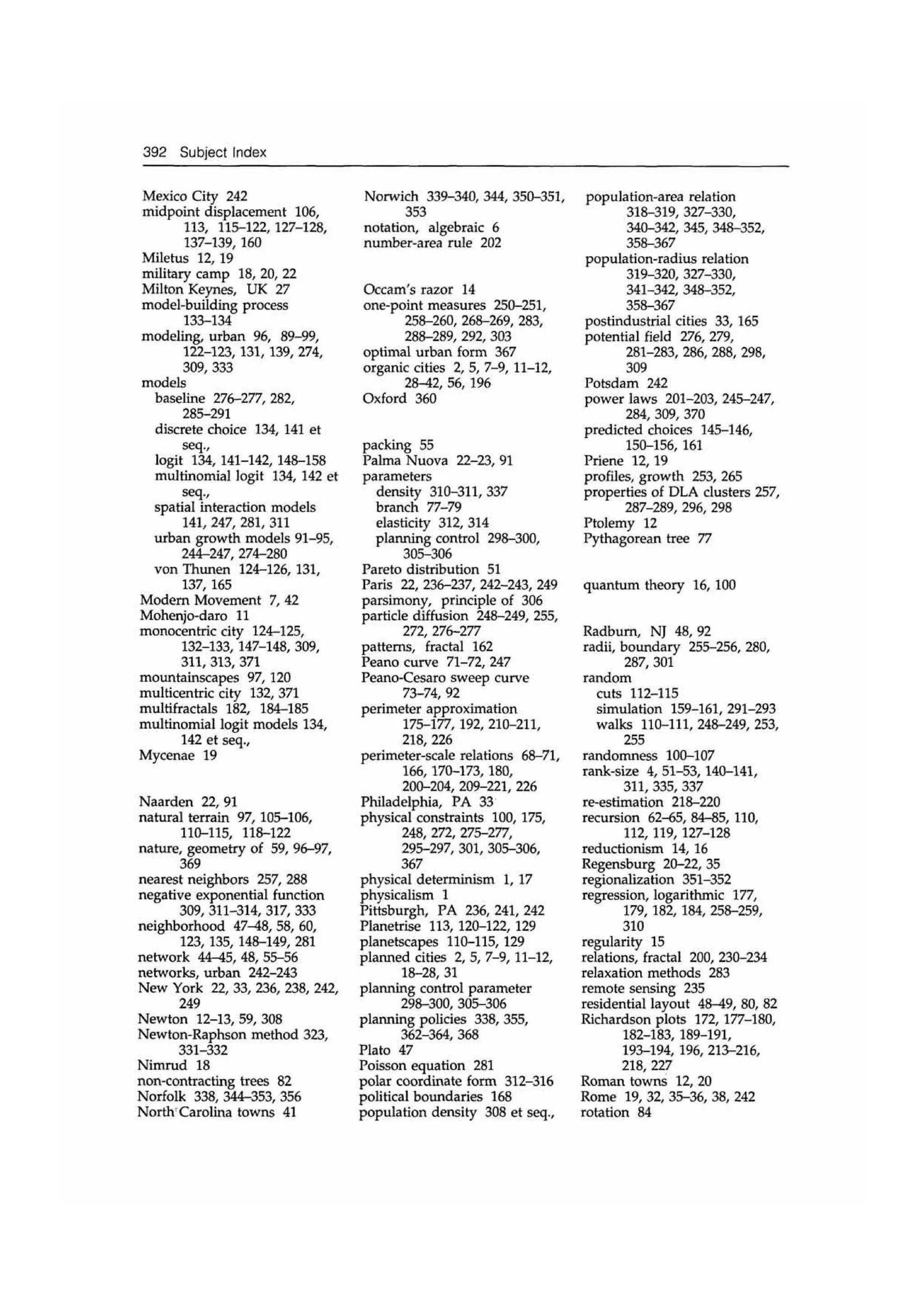 Fractal cities low resolution
