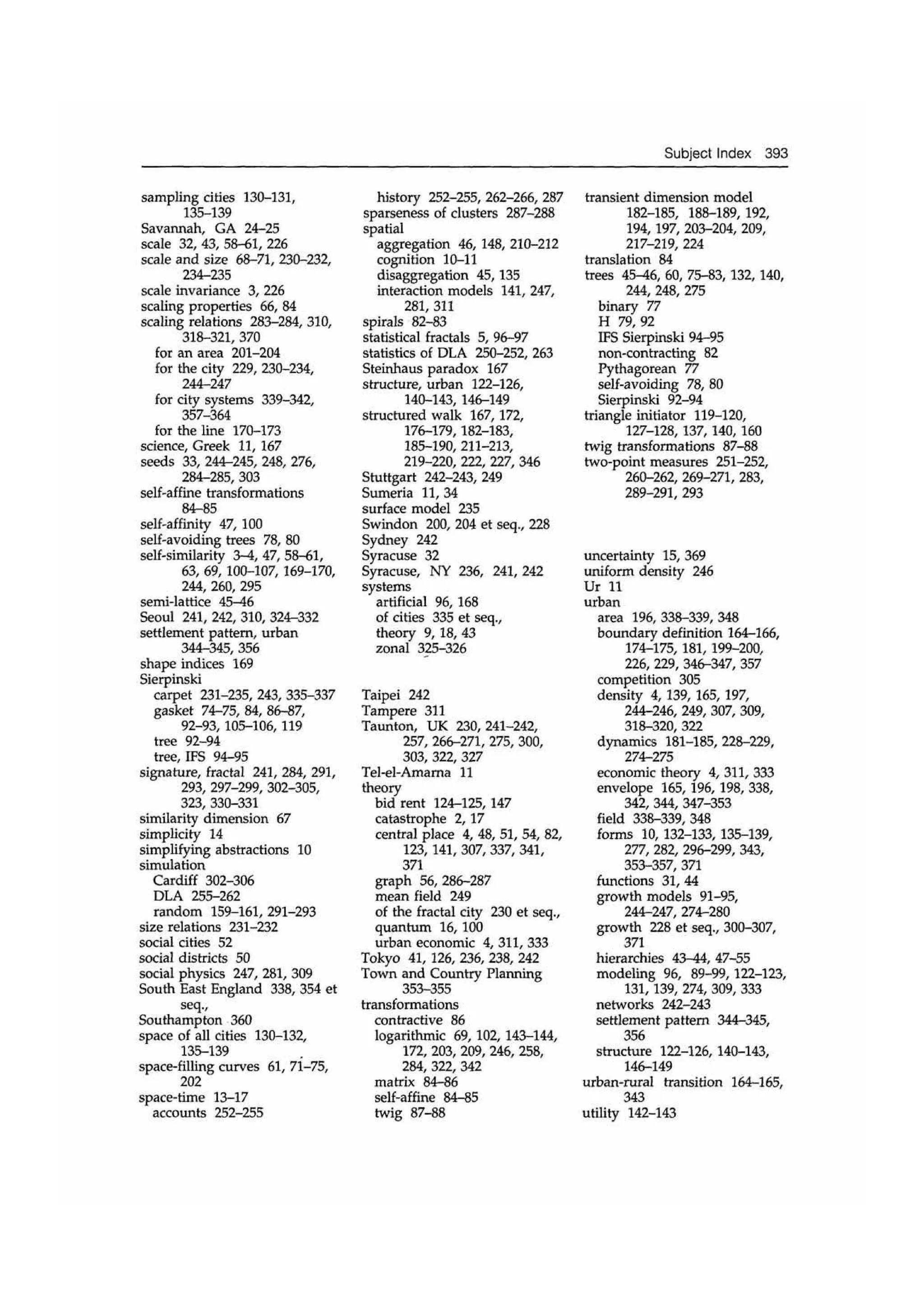 Fractal cities low resolution