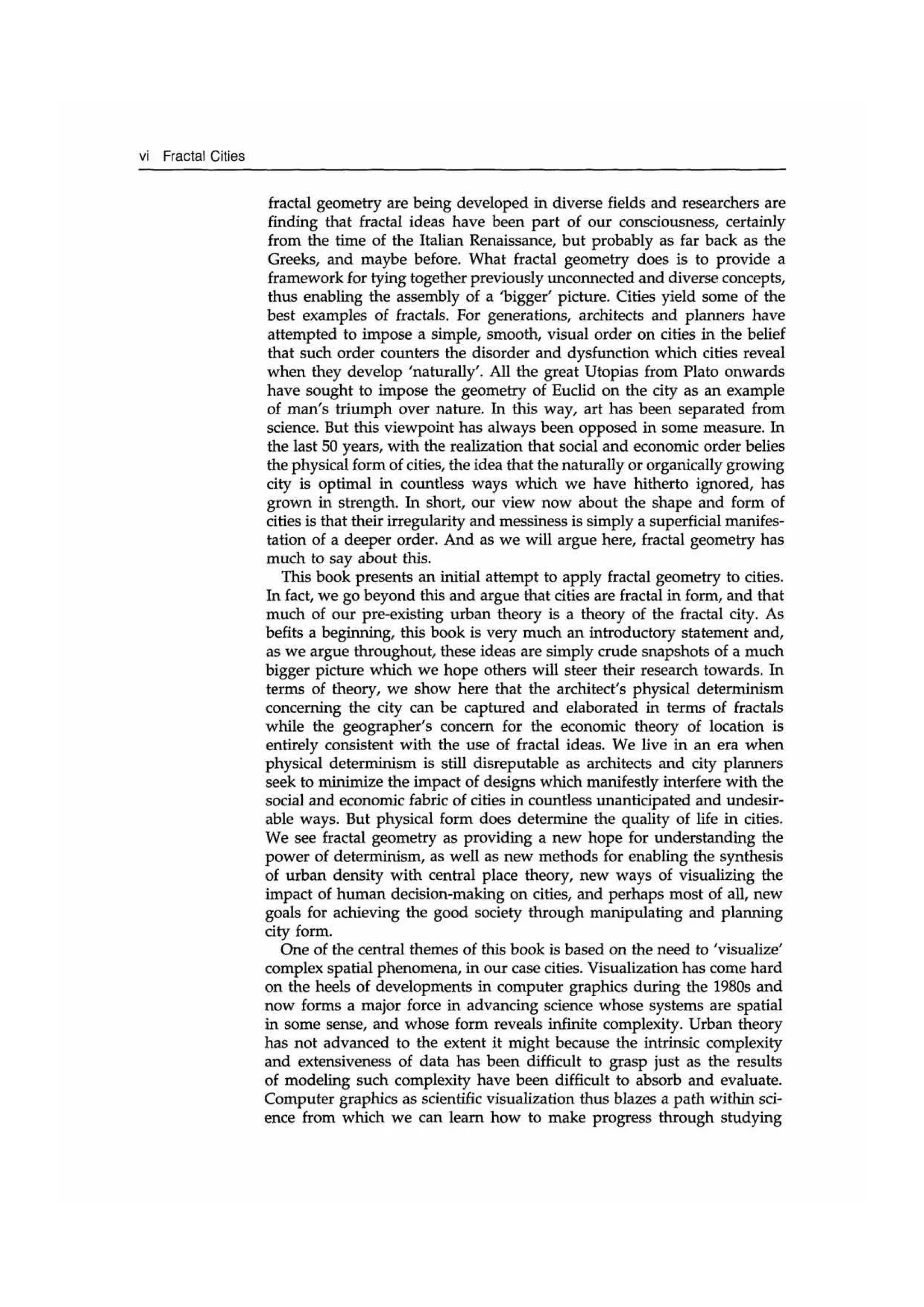 Fractal cities low resolution