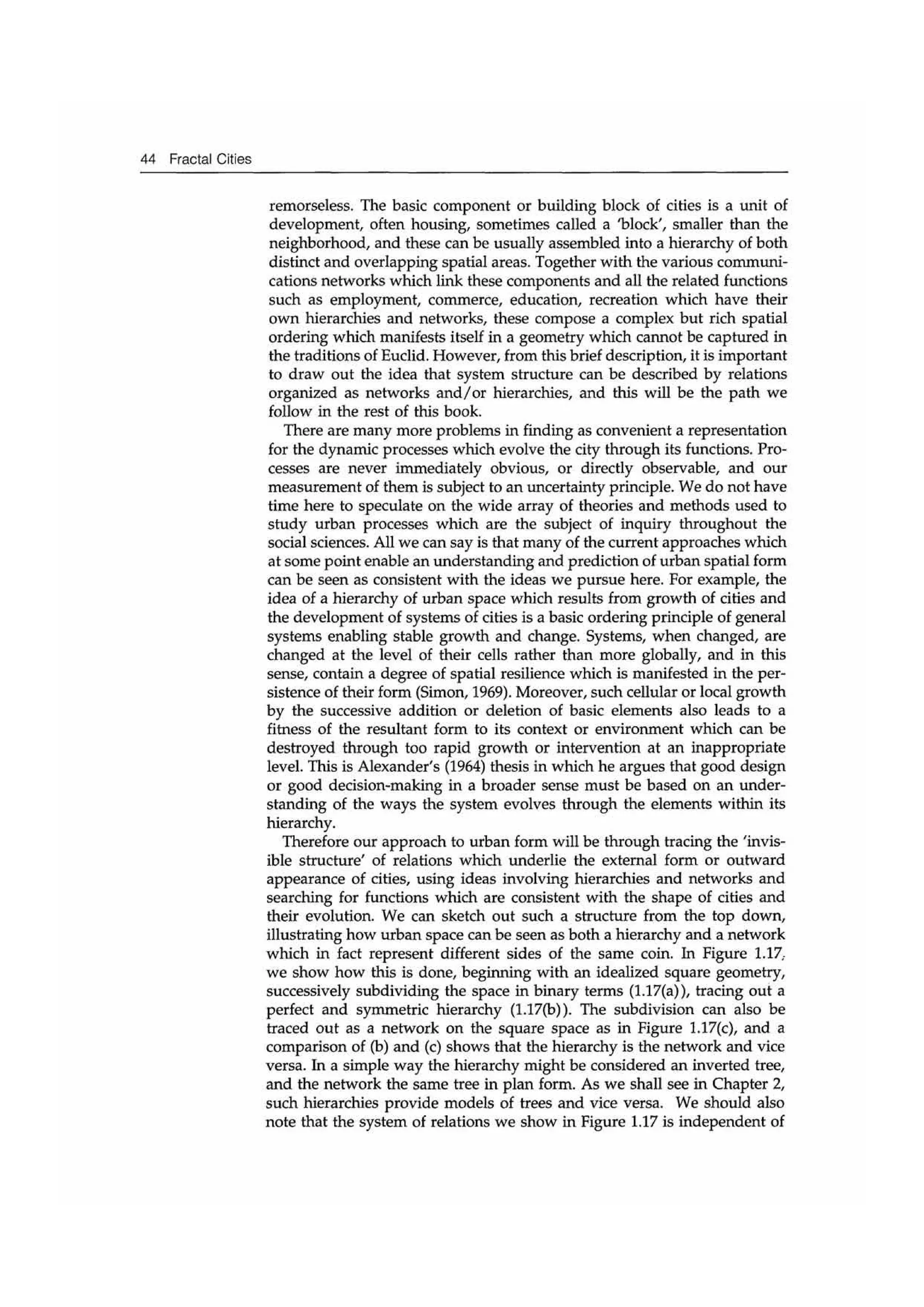 Fractal cities low resolution