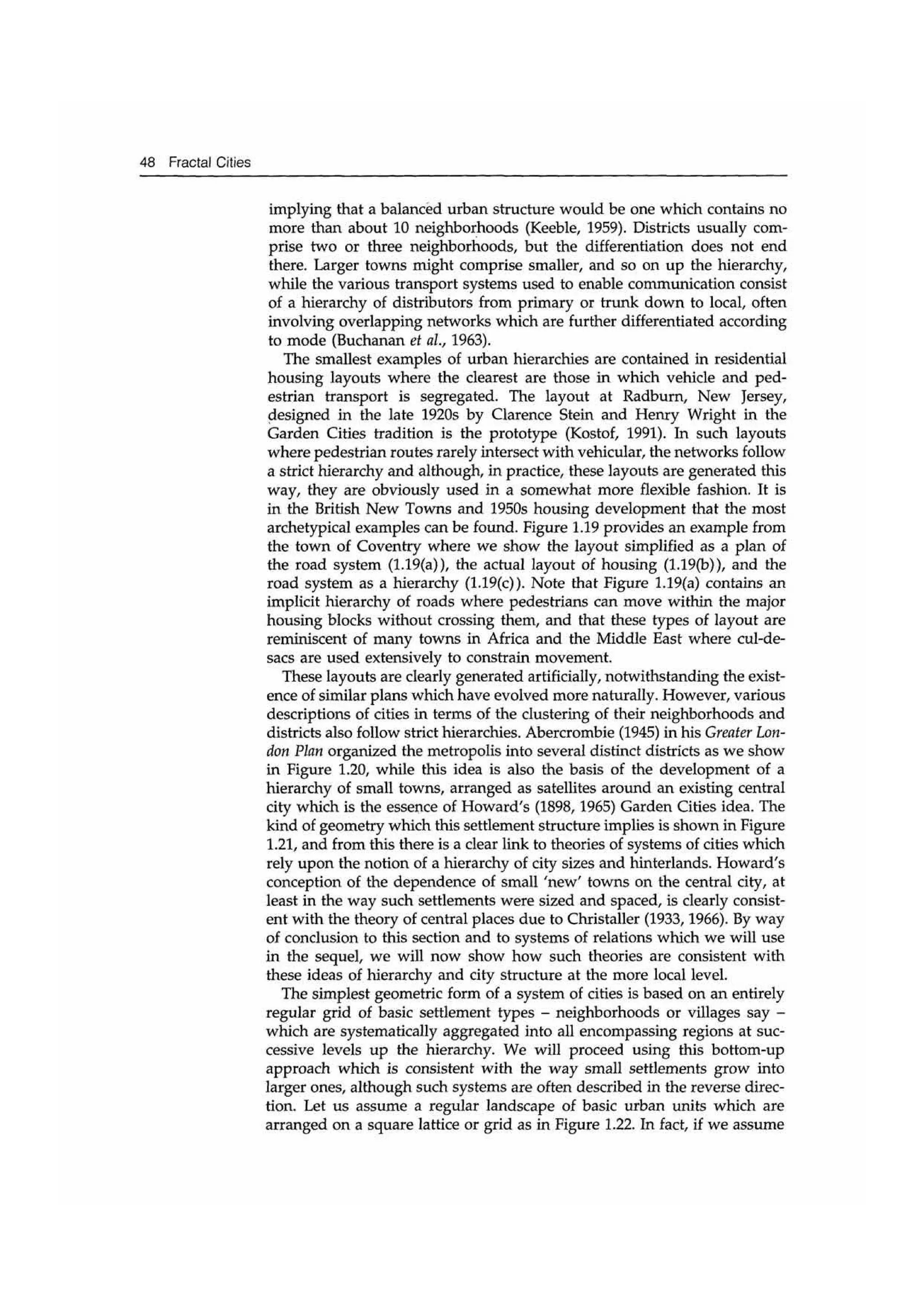 Fractal cities low resolution