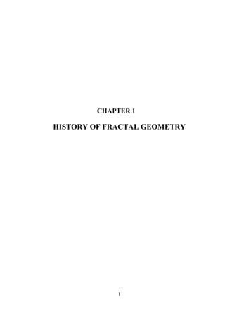 Fractal geometry | PDF