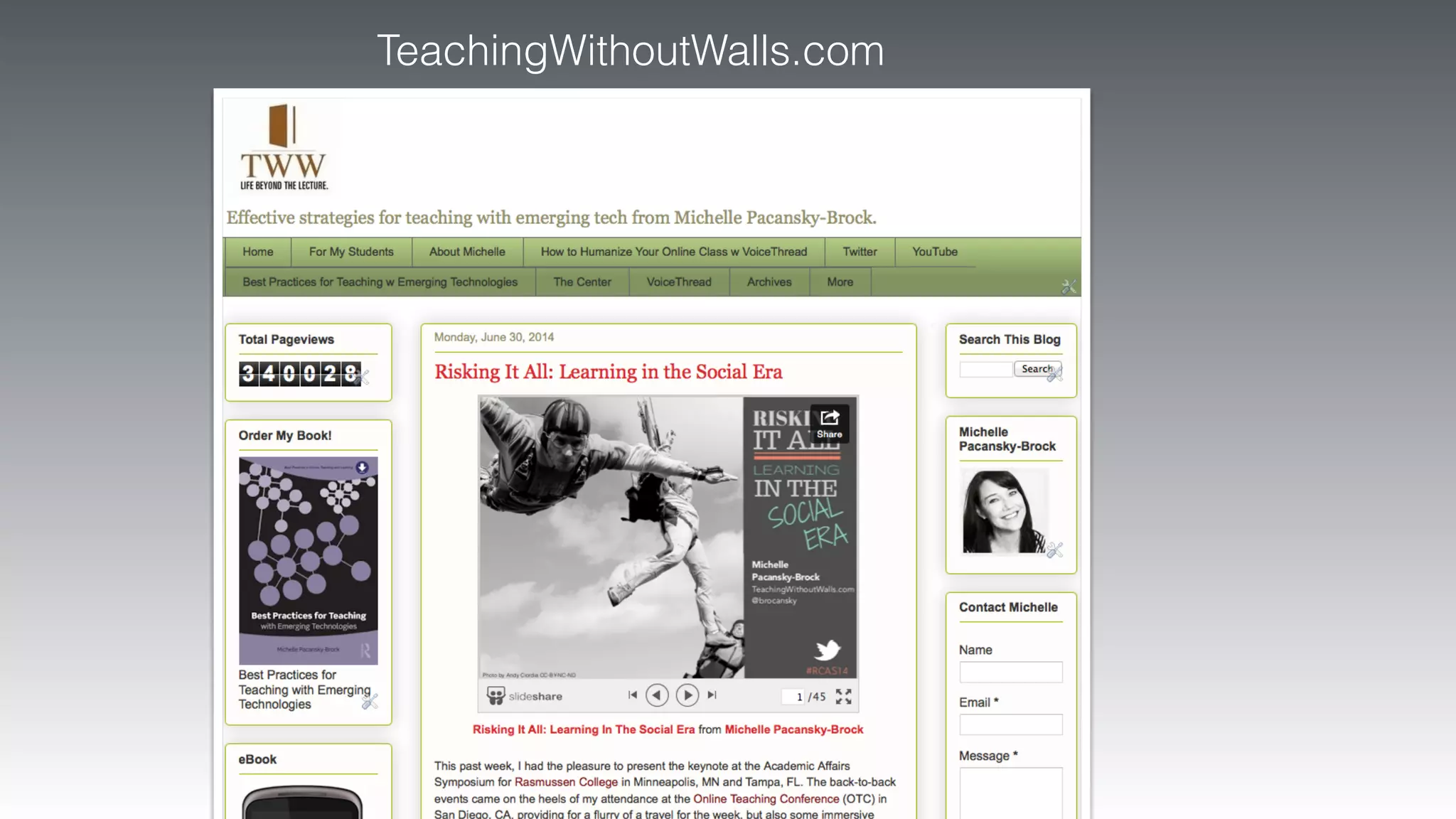 TeachingWithoutWalls.com
 