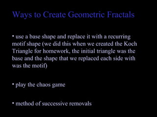 Fractals | PPT