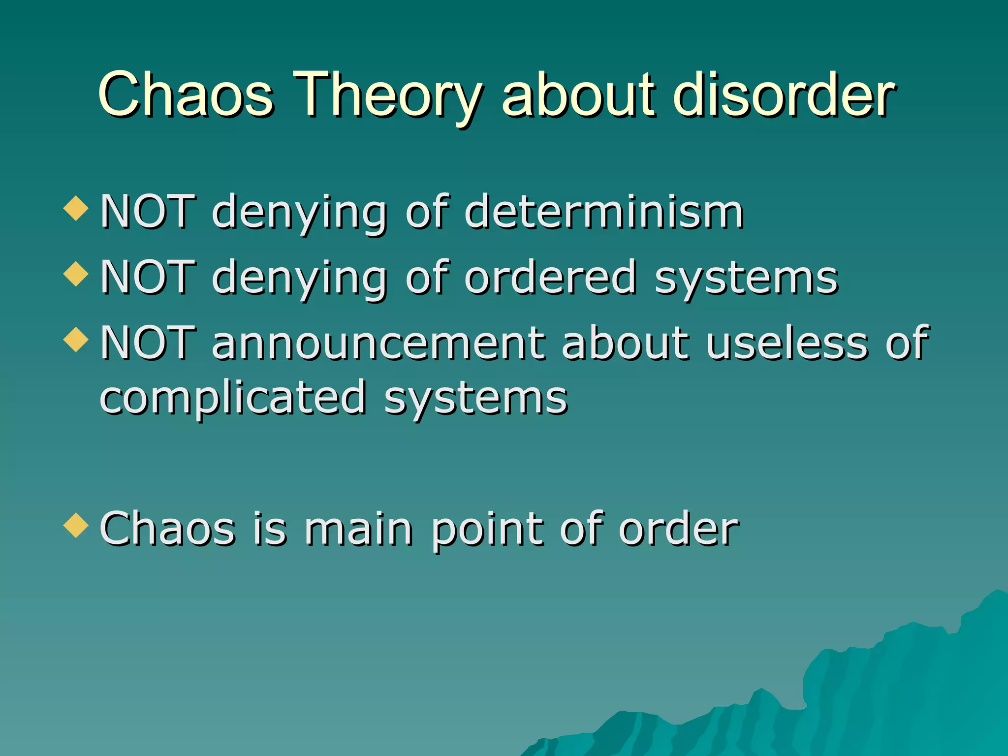 Fractals And Chaos Theory | PPT