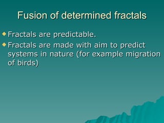 Fractals And Chaos Theory | PPT