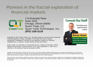 Fractal Trading Strategies for Bloomberg Professional | PDF