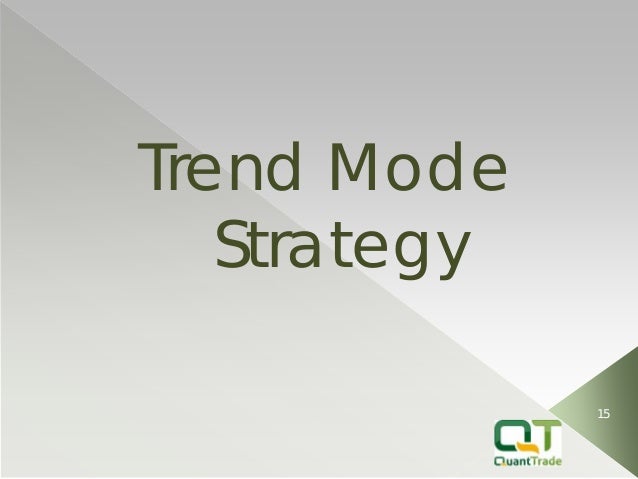 Professional trading strategies