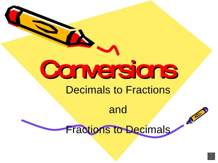 fraction to decimal