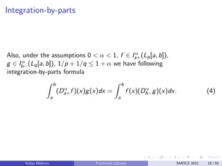 Fractional calculus and BM Mishura 2021.pdf