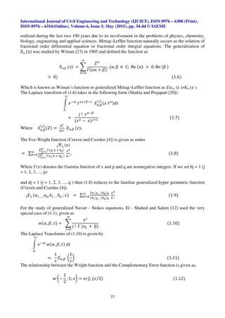FRACTIONAL CALCULUS APPLIED IN SOLVING INSTABILITY PHENOMENON IN FLUID ...