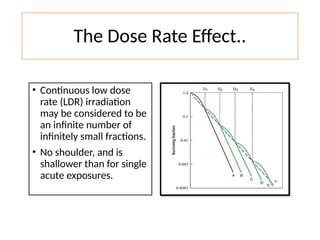 Fractionated Radiation and Dose Rate Effect Dr Syed Aman | PPTX