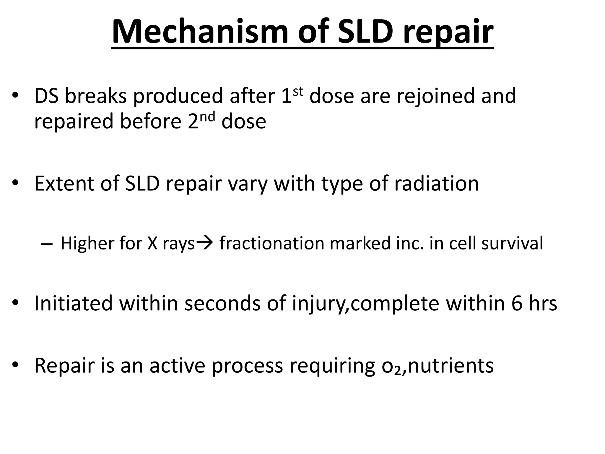 Fractionation in radiotherapy | PPTX