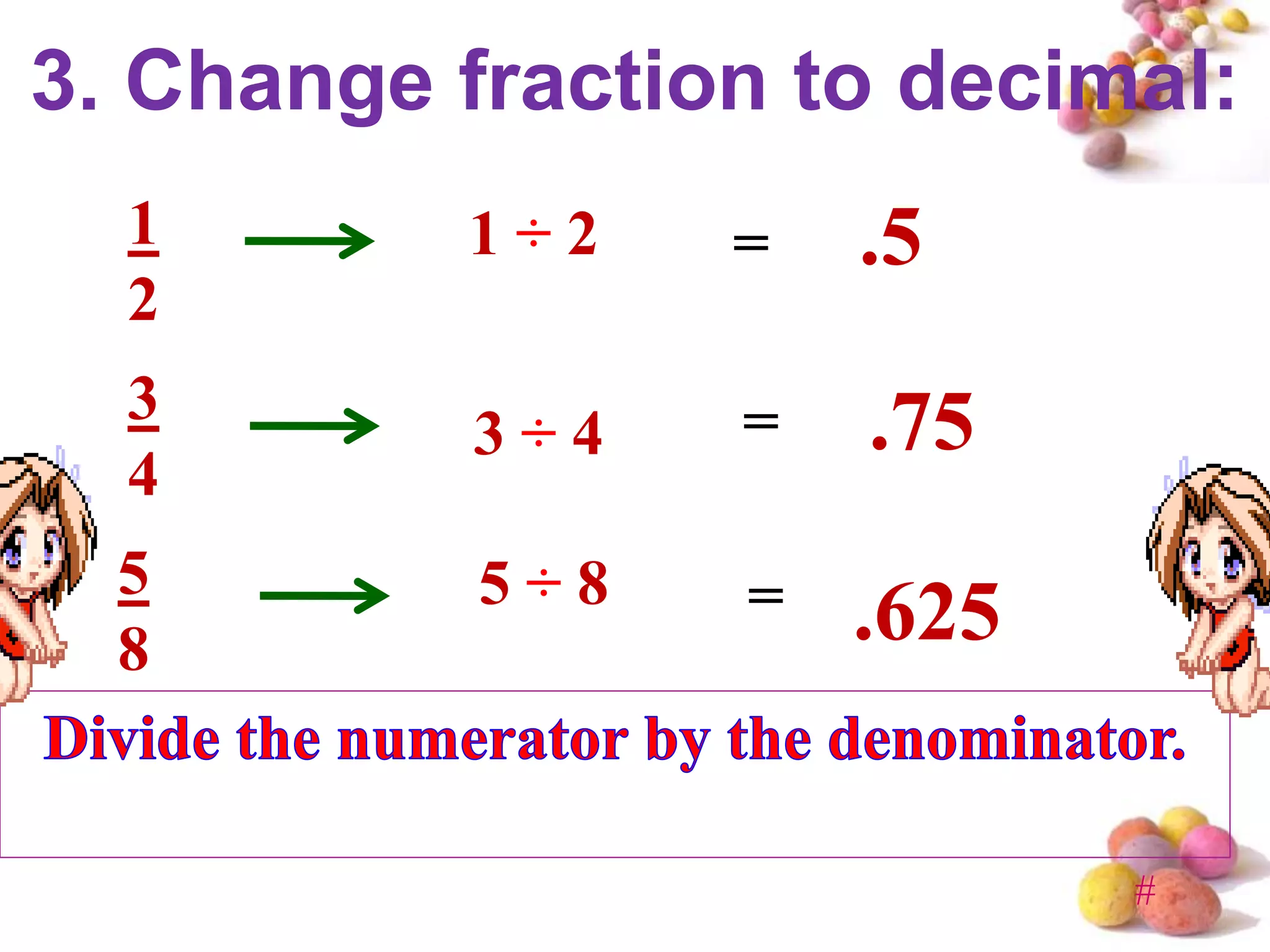 Fraction, Decimal & Percent.ppt