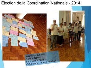 Élection de la Coordination Nationale - 2014
 