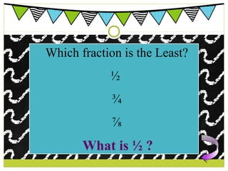 Fraction jeopardypp tthandth (1) | PPT | Science
