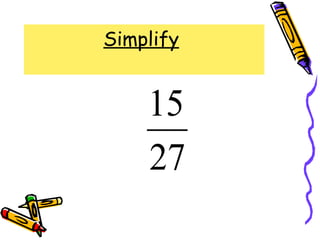 Simplify
27
15
 