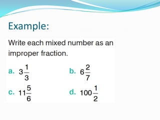 Fractions | PPTX