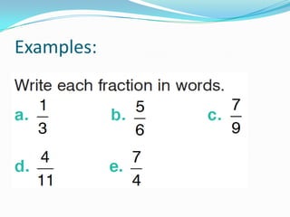 4 25 Math Fractions | PPTX