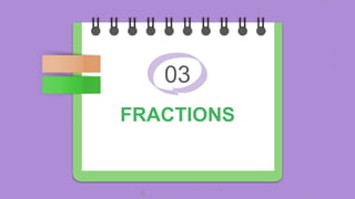 03
FRACTIONS
 