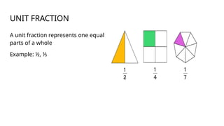 Fractions ,Types of fraction and Fractions in Daily Life | PPTX