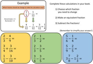 Completing Fractions Fractions-Subtracting-Complete-Lesson.pptx