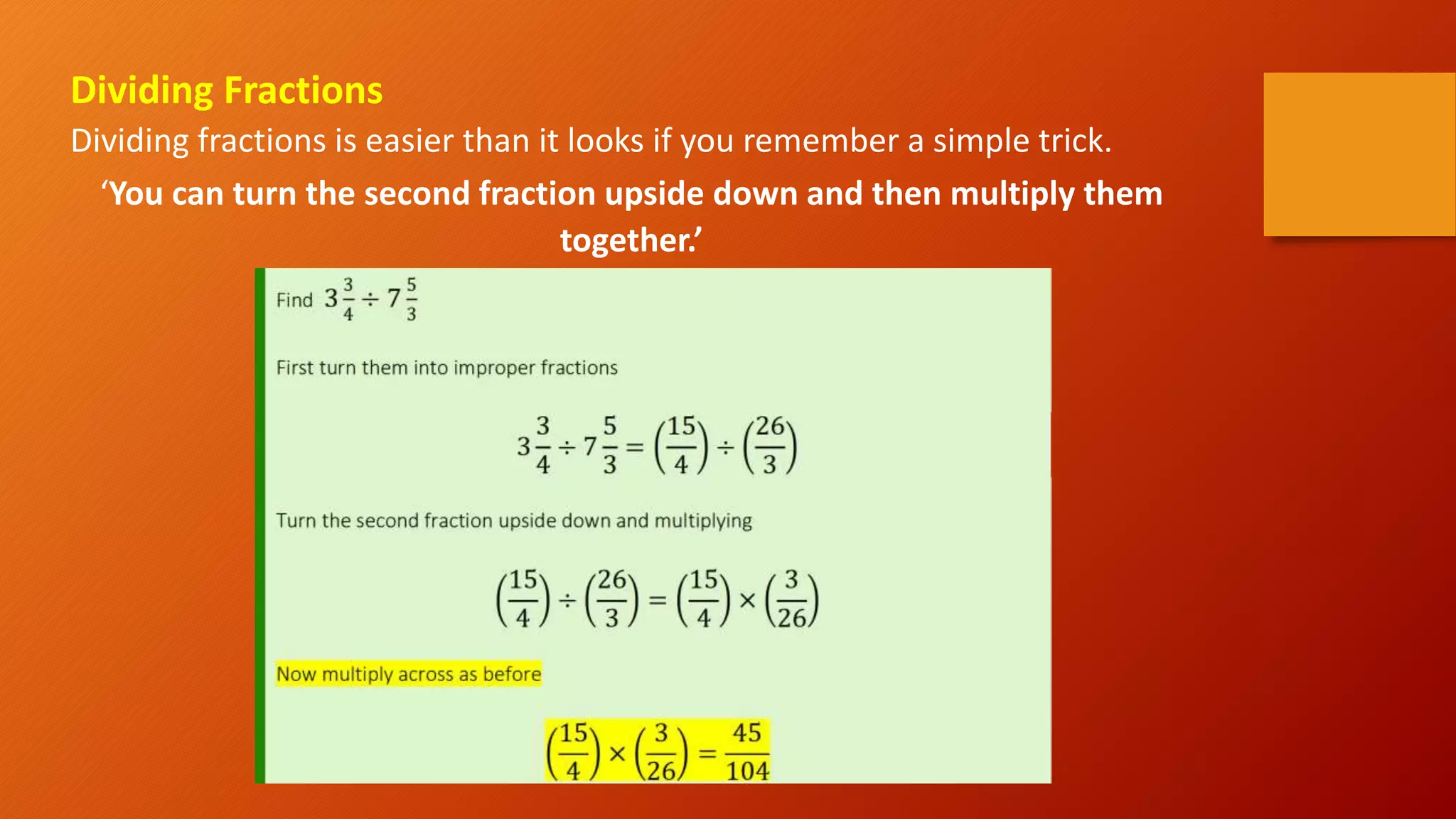 Fractions (addition, subtraction, rounding, fraction of amounts).pptx ...