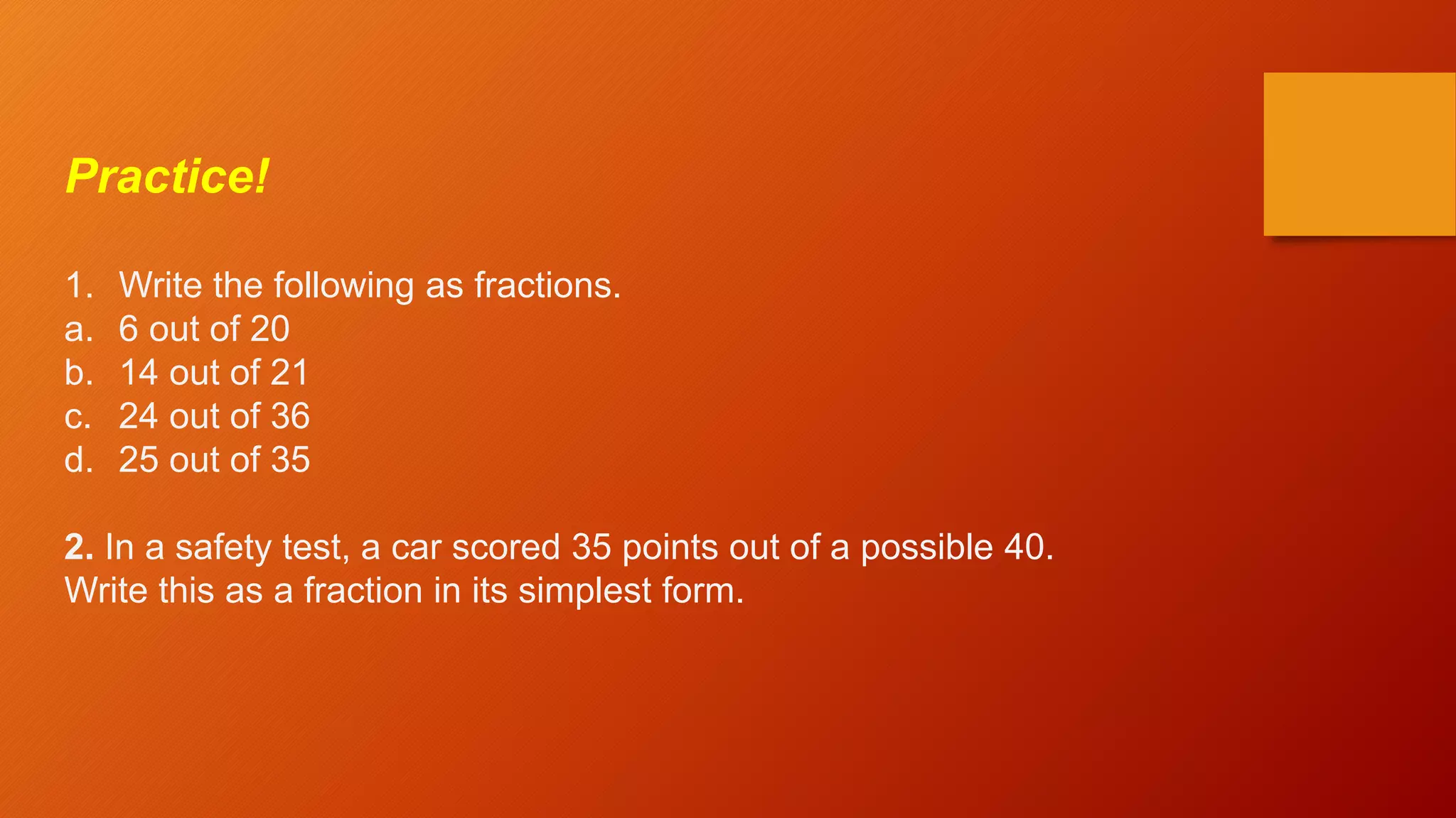 Fractions (addition, subtraction, rounding, fraction of amounts).pptx ...