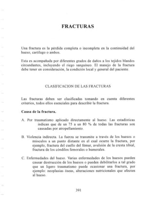 Fracturas