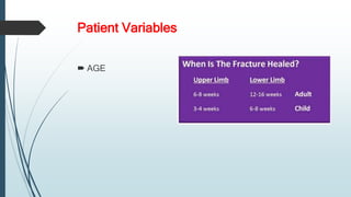 Patient Variables
 AGE
 