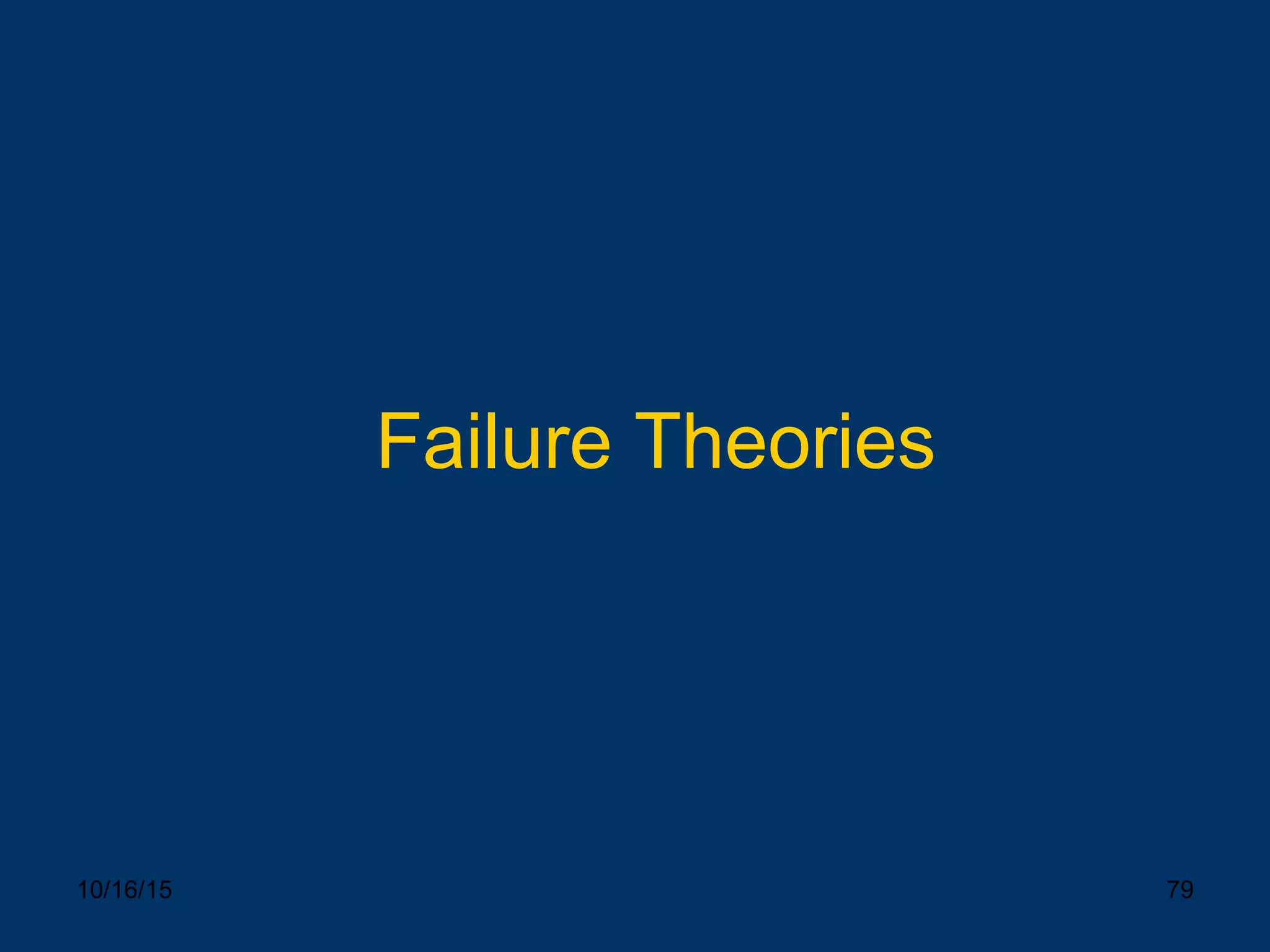 10/16/15 79
Failure Theories
 