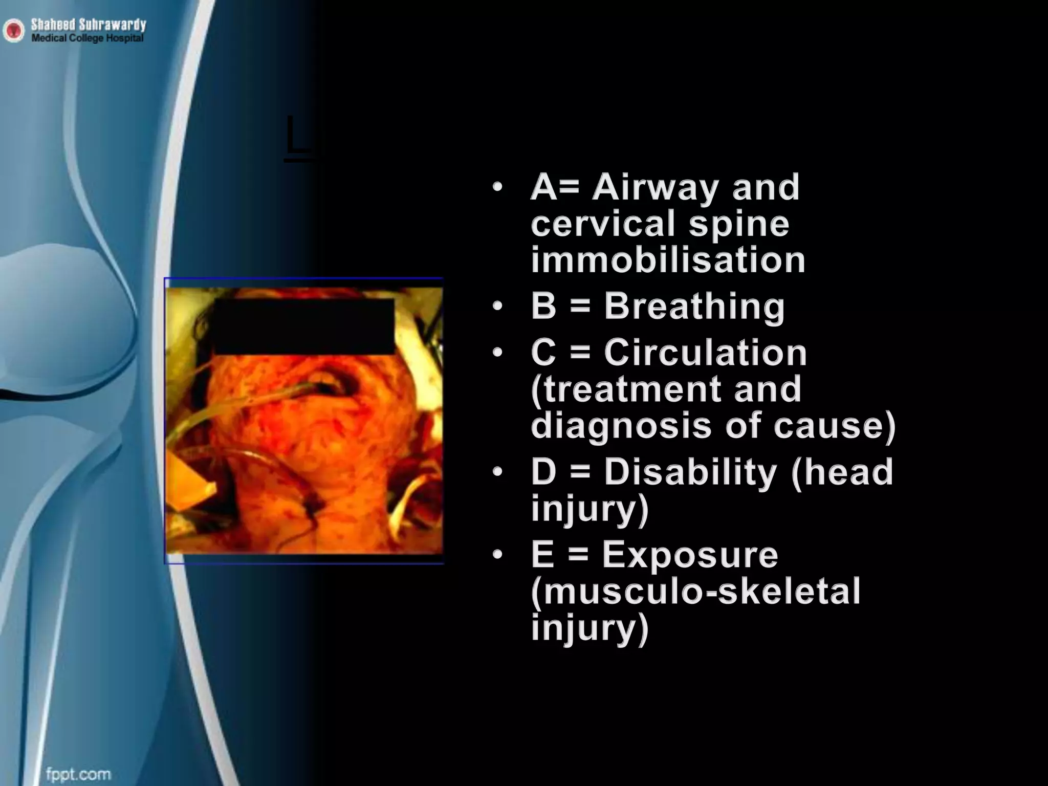 Life saving measures