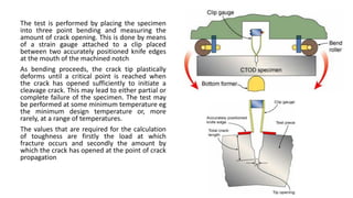 Fracture mechanics CTOD Crack Tip Opening Displacement | PDF