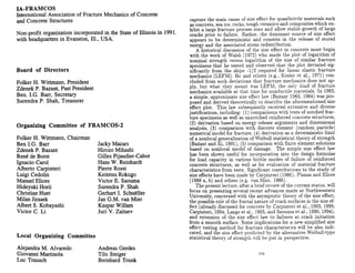 Fracture mechanics of concrete structures