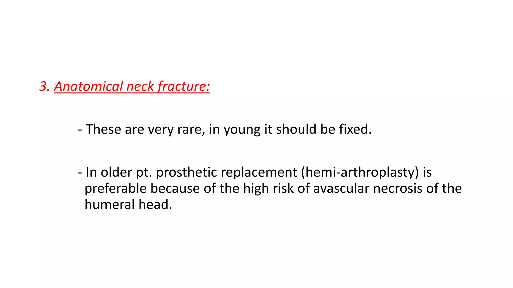 Fracture proximal humerus | PPTX