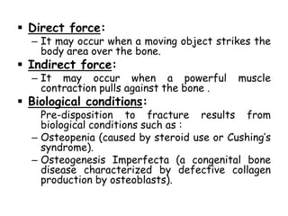 Fractures | PPTX