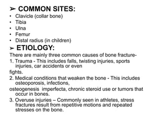 power point presentation fractures note | PPTX